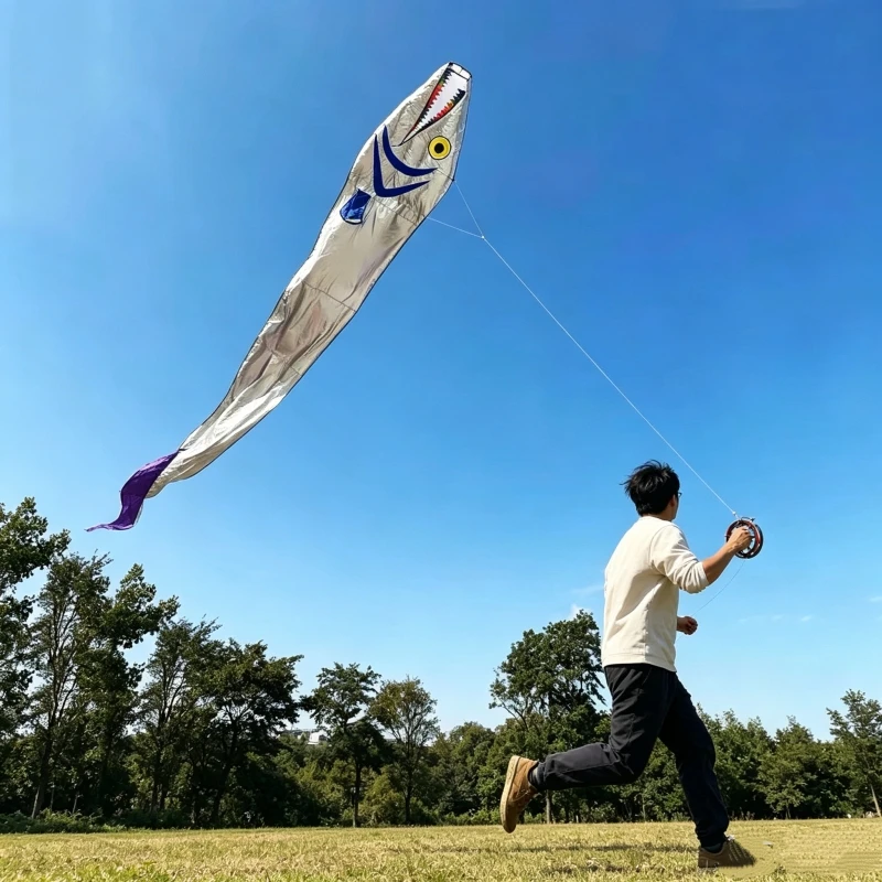 18m Ribbon Fish kite flying dragon kites for adults kite string soft kites parachute kite hairtail kites inflatable kites fabric
18m Ribbon Fish kite flying dragon kites for adults kite string soft kites parachute kite hairtail kites inflatable kites fabric