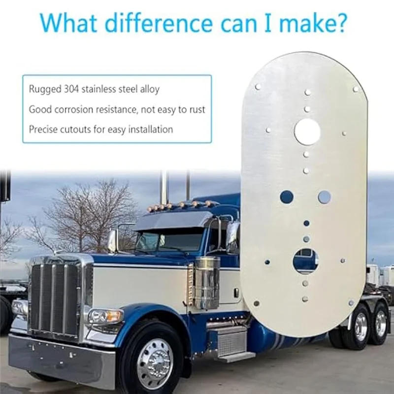 For Commercial Truck Above Door Dome Light Mounting Plate 2X Watermelon Light Plate For Peterbilt 359 379 389 Kenworth W900L
For Commercial Truck Above Door Dome Light Mounting Plate 2X Watermelon Light Plate For Peterbilt 359 379 389 Kenworth W900L