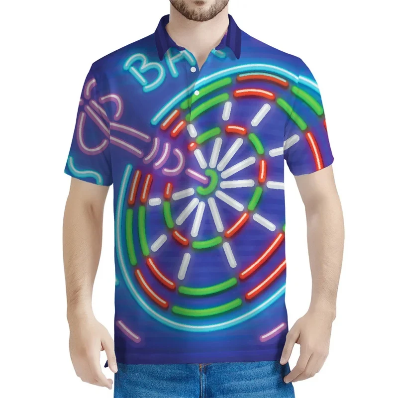Men's full-color dart printed polo fresh lapel short sleeved T-shirt button up T-shirt summer top Trend Men's Clothing
Men's full-color dart printed polo fresh lapel short sleeved T-shirt button up T-shirt summer top Trend Men's Clothing