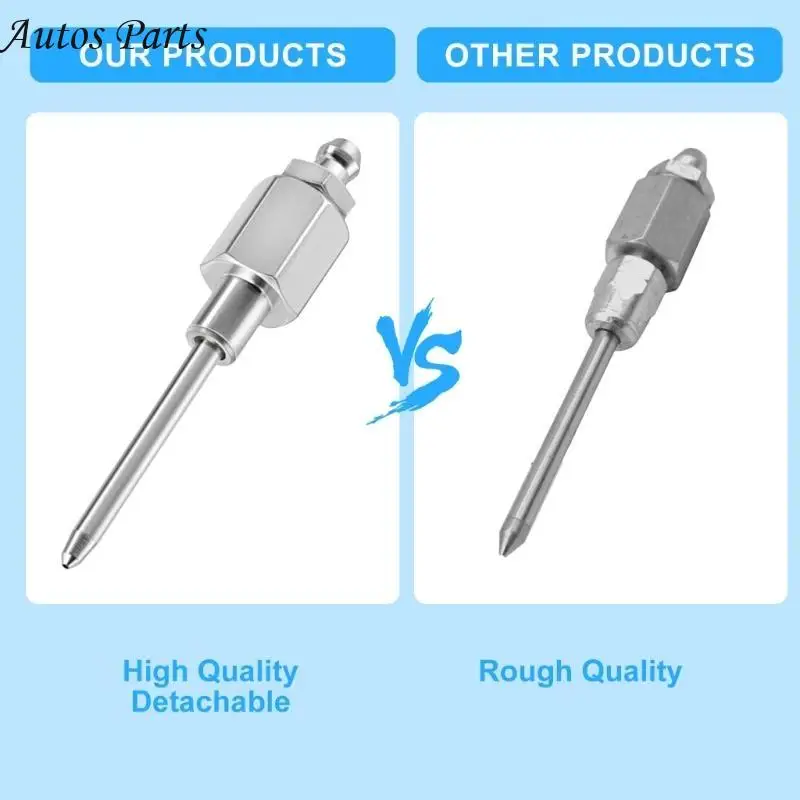 57BA 4 Pack Grease Injections Needle Steel Tool for Efficient Machinery Lubrication
57BA 4 Pack Grease Injections Needle Steel Tool for Efficient Machinery Lubrication