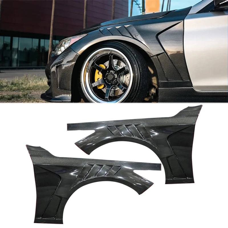 Carbon Fiber Fender for Infiniti Q50 V37 V2 Type 2014-2022 Car Front Vented Fender
Carbon Fiber Fender for Infiniti Q50 V37 V2 Type 2014-2022 Car Front Vented Fender