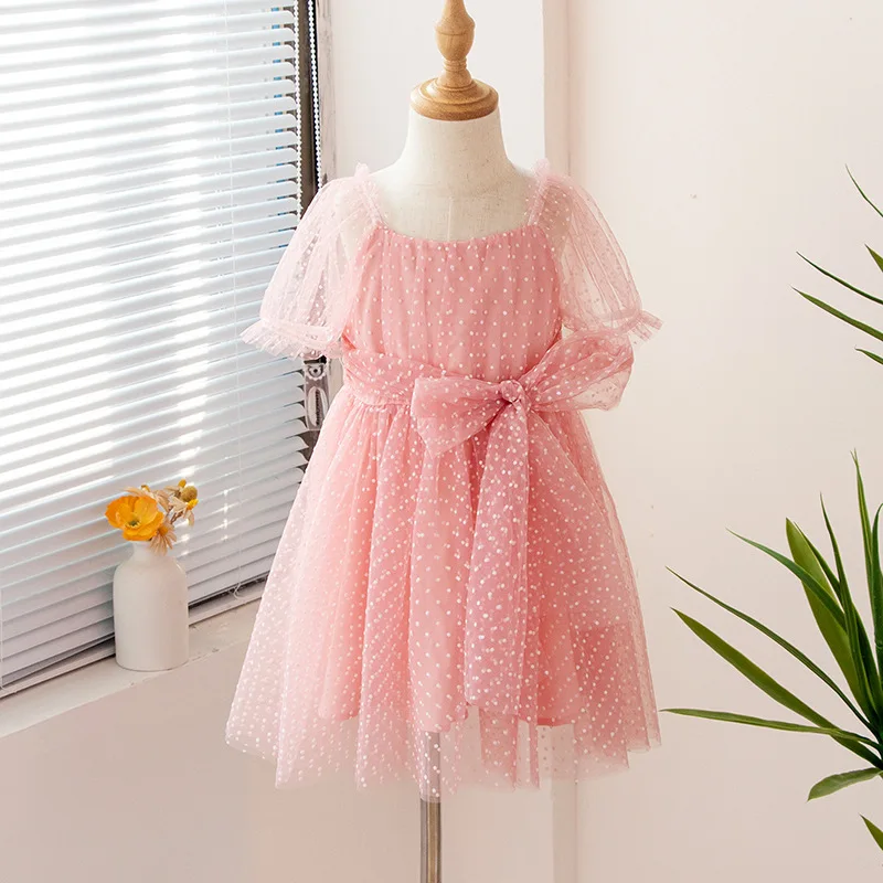 Children's Princess Dress In Green Korean Style Baby Party Dress with Lace Pearl Mesh Flare Sleeves Suitable for Summer
Children's Princess Dress In Green Korean Style Baby Party Dress with Lace Pearl Mesh Flare Sleeves Suitable for Summer