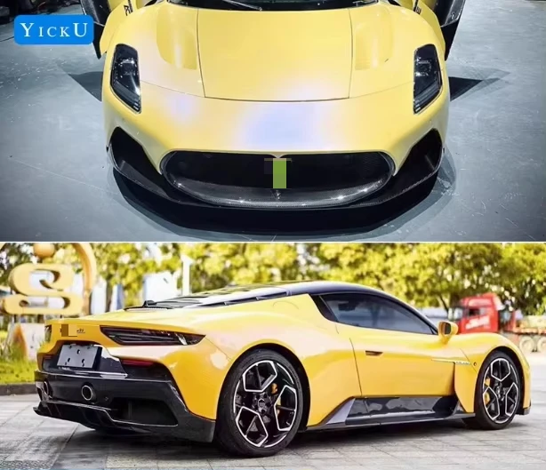 High Quality Body Kit forMaserati MC20 Modified OEM Auto Parts Front Lip Rear Diffuser Side Skirt Carbon Fiber Hot Sales 2020+
High Quality Body Kit forMaserati MC20 Modified OEM Auto Parts Front Lip Rear Diffuser Side Skirt Carbon Fiber Hot Sales 2020+