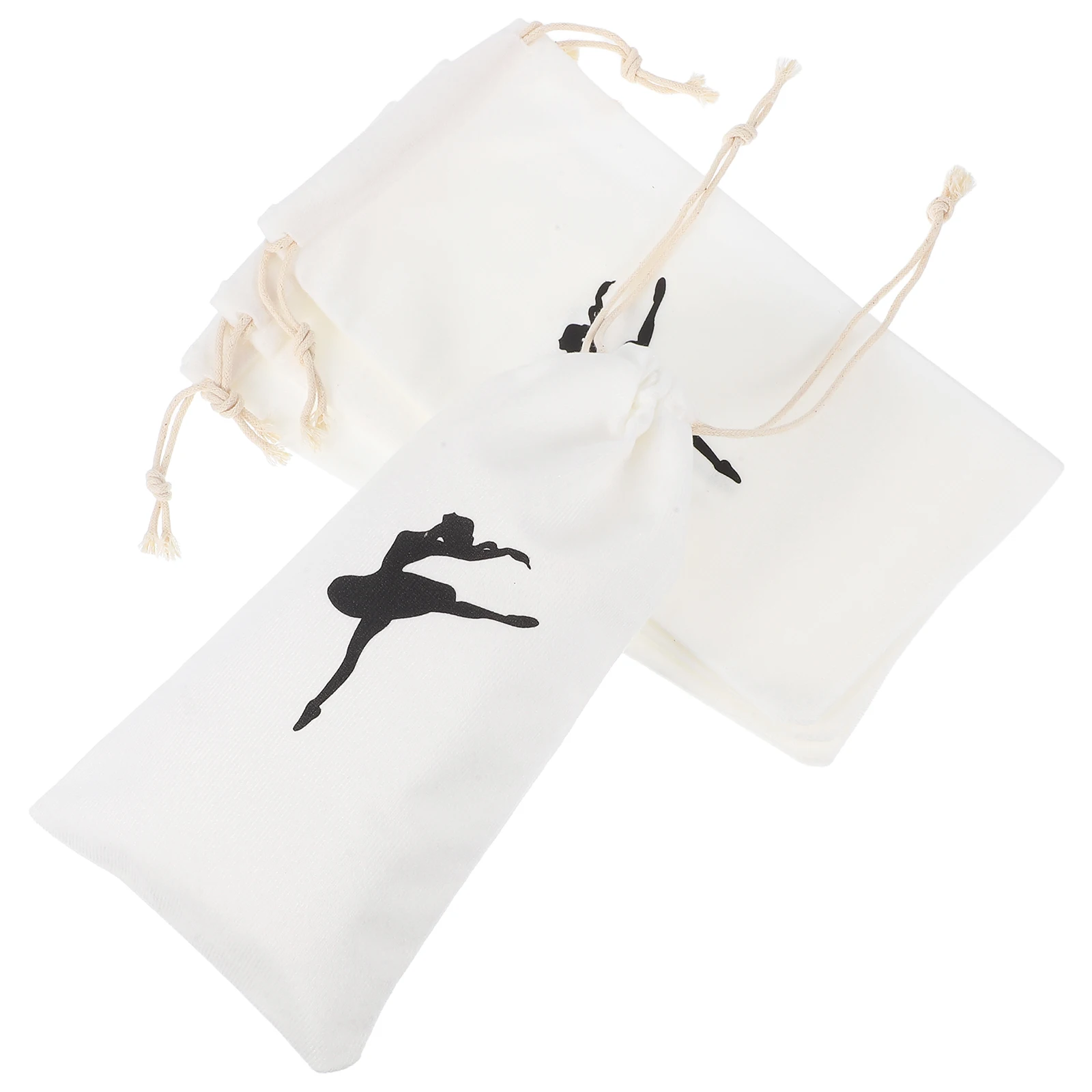4Pcs Pointe Shoe Storage Bag Durable Canvas Ballet Shoes Bags Women Girls Drawstring Closure Washable Bags
4Pcs Pointe Shoe Storage Bag Durable Canvas Ballet Shoes Bags Women Girls Drawstring Closure Washable Bags