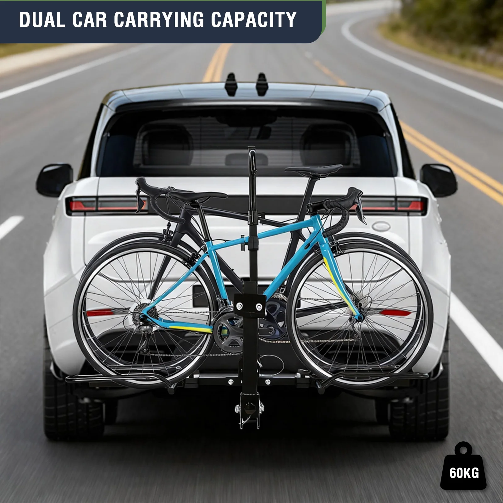 Hitch Mount Bike Rack Anti Wobble Tilting Car Bike Rack for 1.25in and 2in Receiver 132lbs Capacity for SUV Truck RV Van
Hitch Mount Bike Rack Anti Wobble Tilting Car Bike Rack for 1.25in and 2in Receiver 132lbs Capacity for SUV Truck RV Van