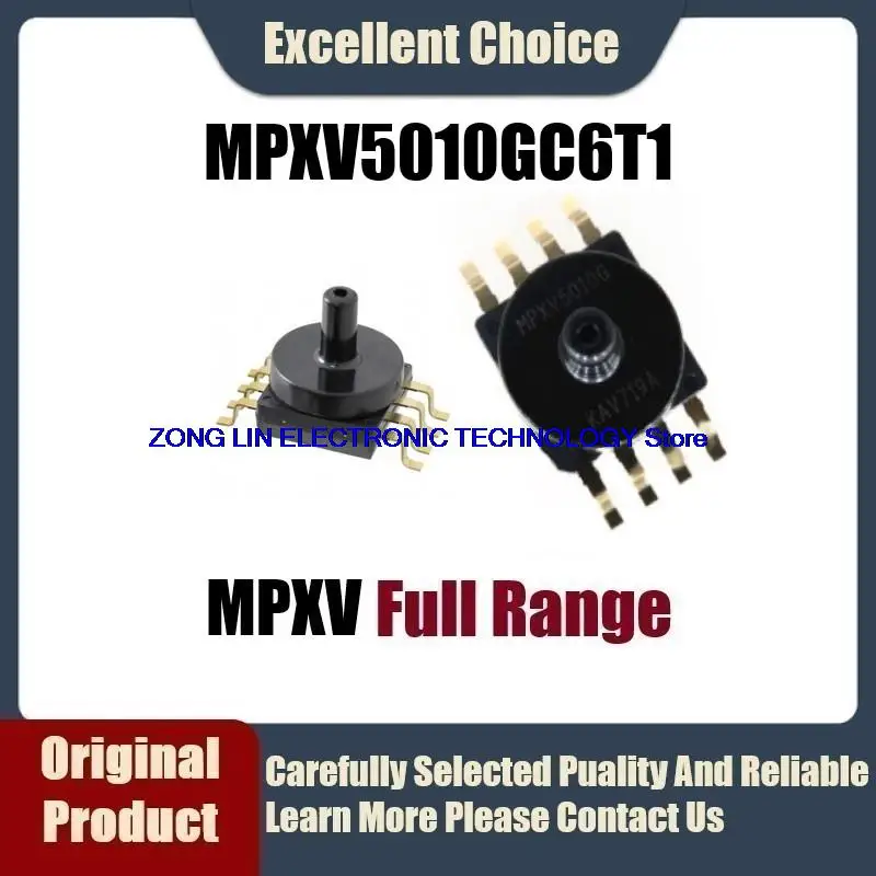 1-10Pcs/Lot Original Authentic SMD MPXV5010GC6T1 MPXV5010G MPXV5010 Package SOP-8 Transmitter Pressure Sensor Chip
1-10Pcs/Lot Original Authentic SMD MPXV5010GC6T1 MPXV5010G MPXV5010 Package SOP-8 Transmitter Pressure Sensor Chip