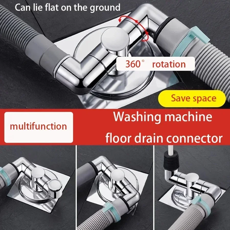 Anti-Overflow Water Device Bathroom Floor Drain Washing Machine Floor Drain Drain Pipe Sewer Special Connectors
Anti-Overflow Water Device Bathroom Floor Drain Washing Machine Floor Drain Drain Pipe Sewer Special Connectors