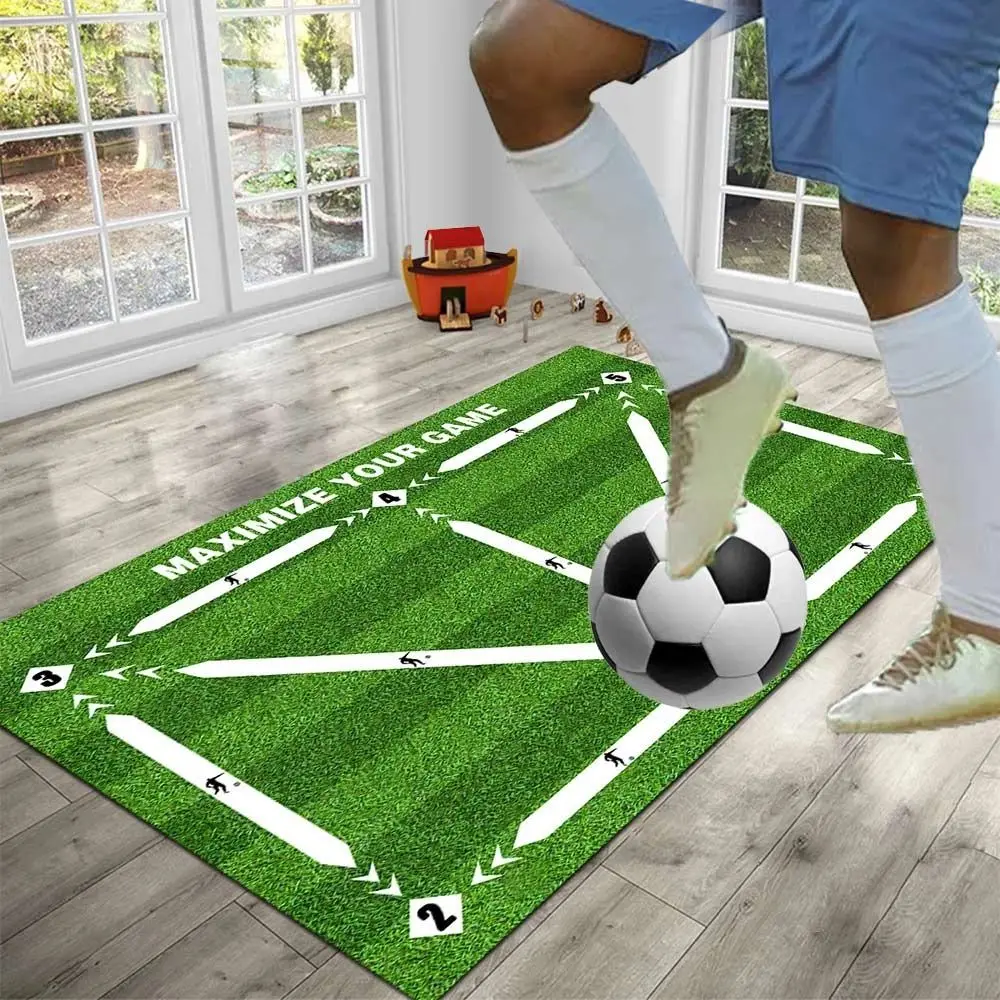 New Foldable Football Training Mat Wear Resistant Dribble Control Non Slip Mat Durable Soccer Indoor Equipment Kids
New Foldable Football Training Mat Wear Resistant Dribble Control Non Slip Mat Durable Soccer Indoor Equipment Kids