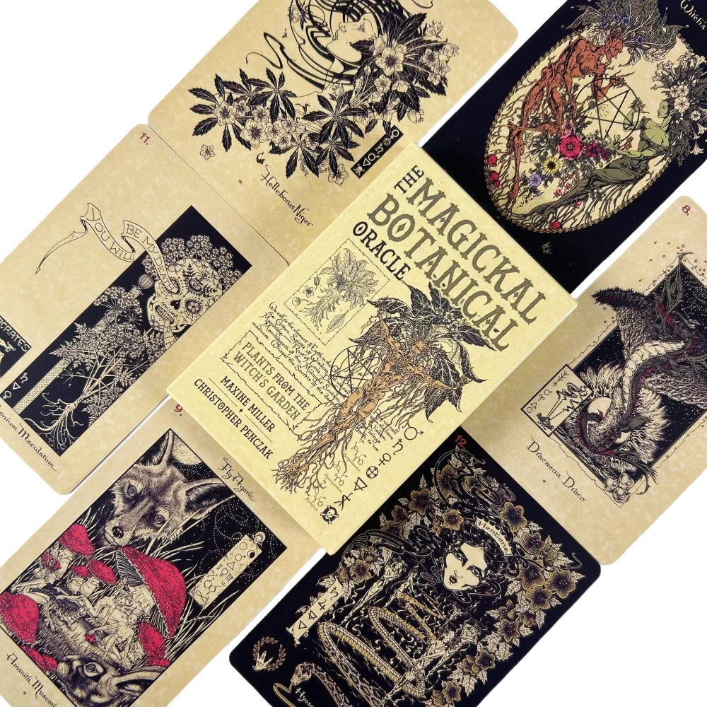 Колода карт Magic Botanical Oracle Cards: 33 карты Таро, английское издание для гадания, настольные игры, игральные карты
Колода карт Magic Botanical Oracle Cards: 33 карты Таро, английское издание для гадания, настольные игры, игральные карты