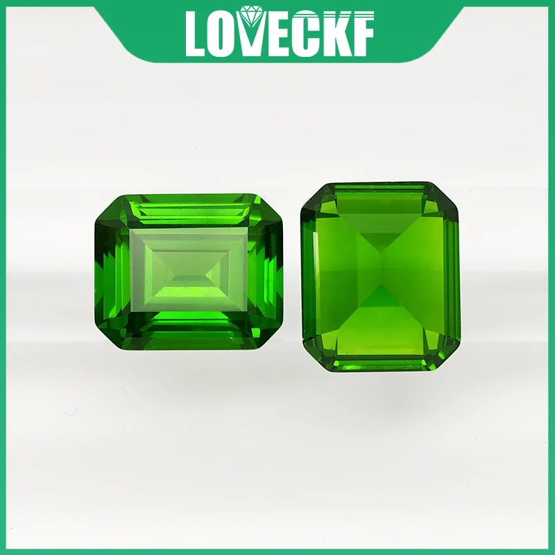 Vivi Green Color Yttrium Aluminium Garnet Loose Gemstone Lab Diamonds Emerald Cut YAG Stones for Jewelry Making
Vivi Green Color Yttrium Aluminium Garnet Loose Gemstone Lab Diamonds Emerald Cut YAG Stones for Jewelry Making