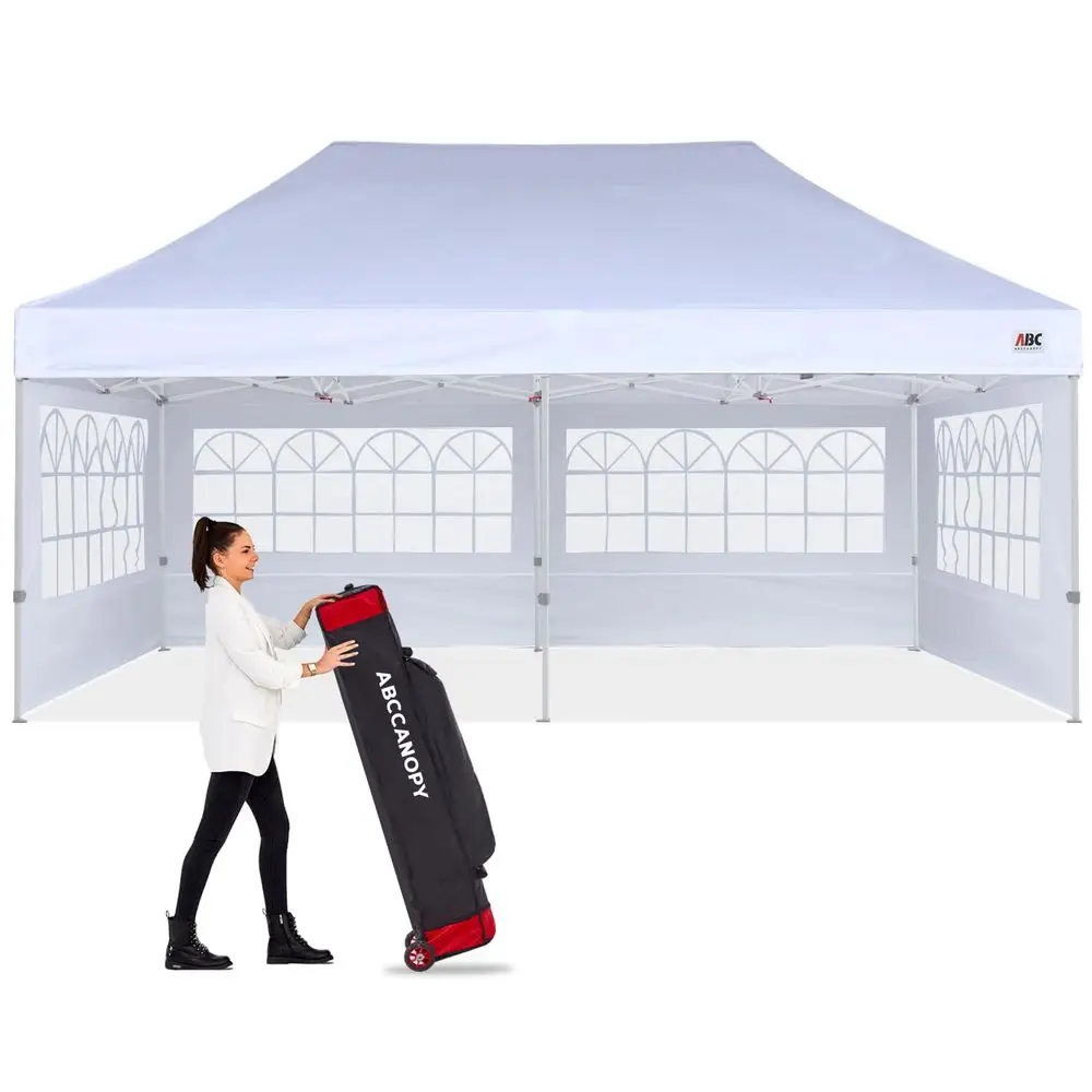 Outdoor Winter Gazebo 10x20, Premium Instant Pop Up Canopy Tent with Elegant Church Window,Snow and Rain Protection, Bonus Whee
Outdoor Winter Gazebo 10x20, Premium Instant Pop Up Canopy Tent with Elegant Church Window,Snow and Rain Protection, Bonus Whee