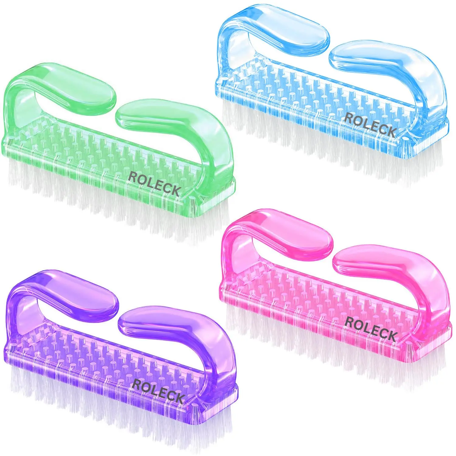 4 Pcs Nail Brush Set for Hands & Feet - Plastic Handle Cleaning Brush
4 Pcs Nail Brush Set for Hands & Feet - Plastic Handle Cleaning Brush