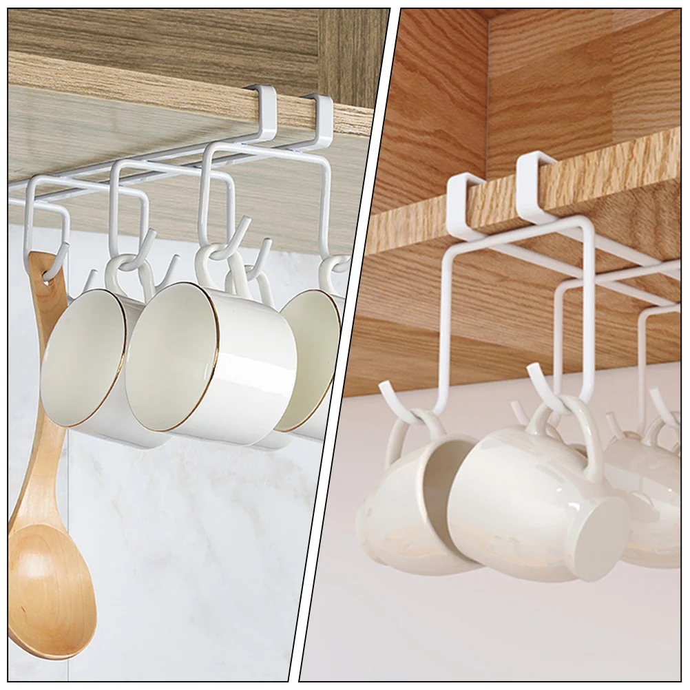 Подвесная подставка для кружек под шкаф, железный держатель для чашек, без сверления, органайзер для кухни, сушилка для кофейных кружек, подвесная полка для хранения
Подвесная подставка для кружек под шкаф, железный держатель для чашек, без сверления, органайзер для кухни, сушилка для кофейных кружек, подвесная полка для хранения