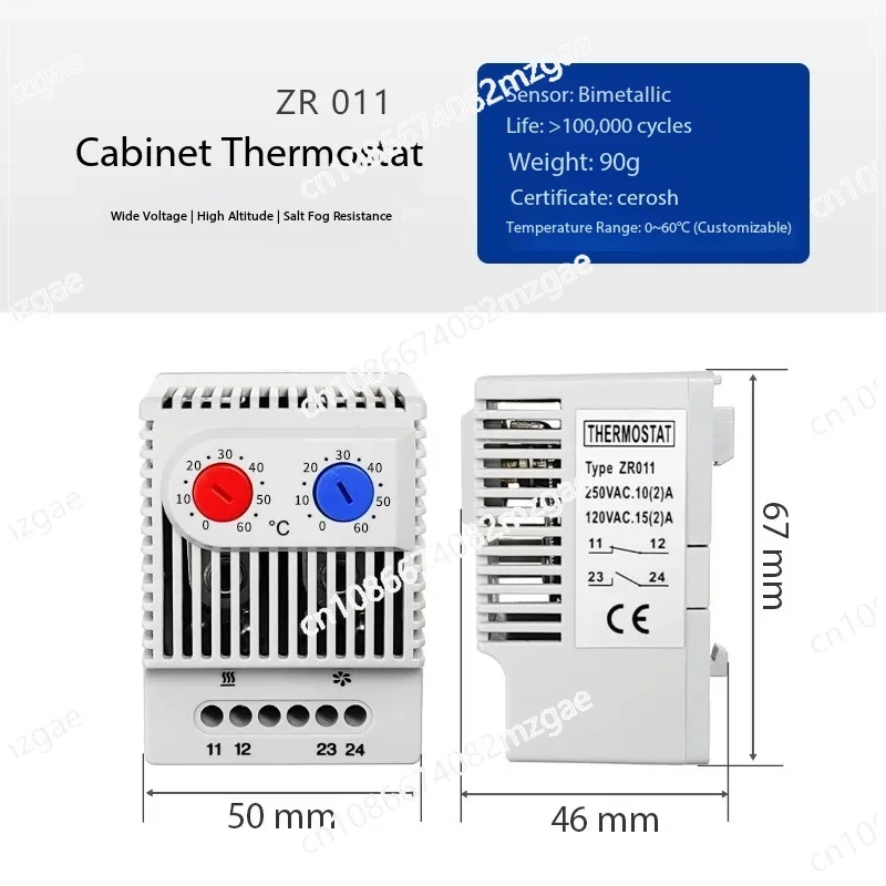Mechanical Smart Thermostat for Heating & AC Temperature Control - Dual-Function Intelligent Temperature Controller
Mechanical Smart Thermostat for Heating & AC Temperature Control - Dual-Function Intelligent Temperature Controller