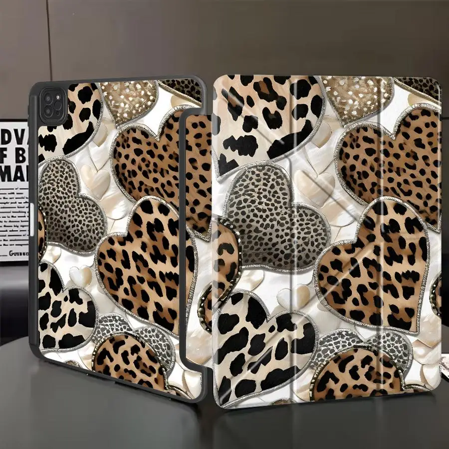 Leopard Print Heart Holder Cover Tablet Case For iPad Pro 11th 10th 9th 8th 7th 12.9inch Mini 6 7 Pro 2025 Air 4 5 M3 M2 1 2 M4
Leopard Print Heart Holder Cover Tablet Case For iPad Pro 11th 10th 9th 8th 7th 12.9inch Mini 6 7 Pro 2025 Air 4 5 M3 M2 1 2 M4