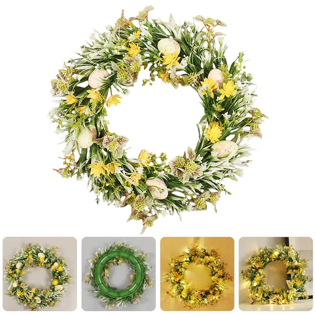 Artificial Easter Egg Wreath Hanging Garland for Front Door Window Wall Decor Festive Spring Scene Easter Party Decoration
Artificial Easter Egg Wreath Hanging Garland for Front Door Window Wall Decor Festive Spring Scene Easter Party Decoration