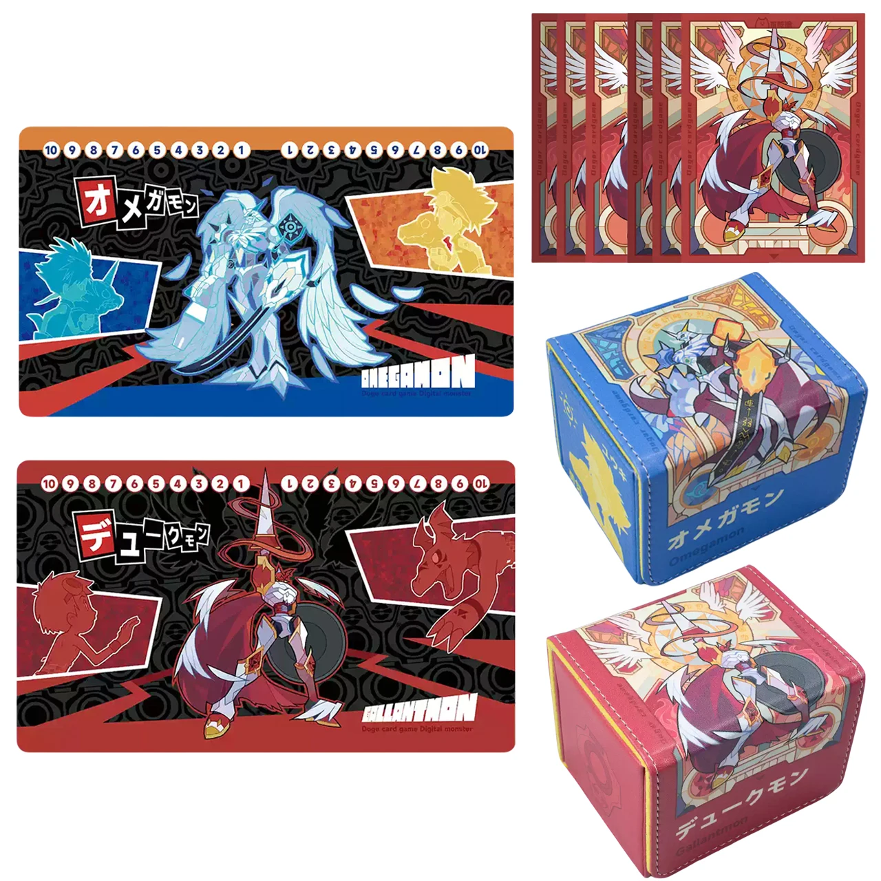 Digimon DTCG Gallantmon Omegamon 600x350 мм, коврик для боевых карт с одним игроком, кожаный чехол для карт в стиле аниме, защита для карт большой емкости
Digimon DTCG Gallantmon Omegamon 600x350 мм, коврик для боевых карт с одним игроком, кожаный чехол для карт в стиле аниме, защита для карт большой емкости