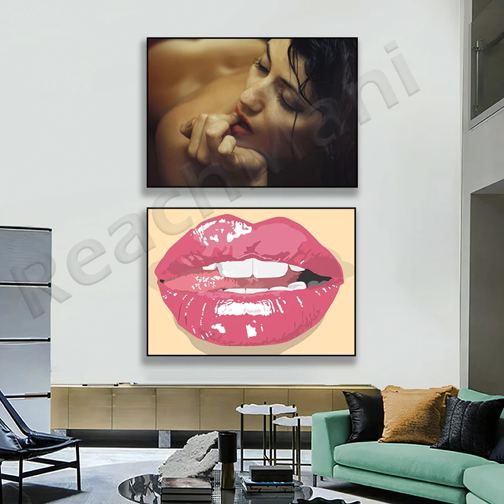 Freckled sexy woman closed eyes art, sexy pink lips painting, hottie print sexy wall art, red lipstick woman decorating poster
Freckled sexy woman closed eyes art, sexy pink lips painting, hottie print sexy wall art, red lipstick woman decorating poster