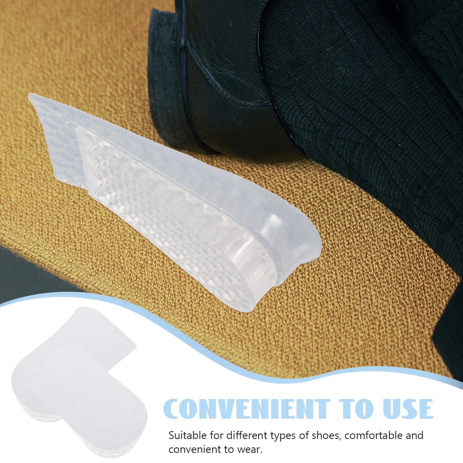 Insoles Heightening Lifts for Shoes Internal Inserts Blue Increaser Heel Risers Men and Women 
Insoles Heightening Lifts for Shoes Internal Inserts Blue Increaser Heel Risers Men and Women