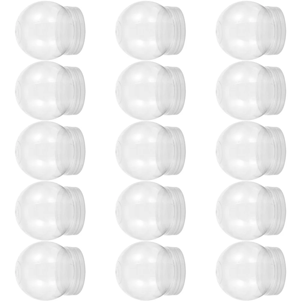 15 Pcs DIY Snow Globe Water Globes Prop Fish Tank Decor Decorations Ball Shape Plastic Clear Child
15 Pcs DIY Snow Globe Water Globes Prop Fish Tank Decor Decorations Ball Shape Plastic Clear Child
