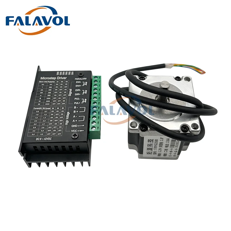 Шаговый двигатель для принтера FALAVOL с руководством для xp600 i3200, печатающая головка для Allwin Xuli Human Y axis, подача бумаги
Шаговый двигатель для принтера FALAVOL с руководством для xp600 i3200, печатающая головка для Allwin Xuli Human Y axis, подача бумаги