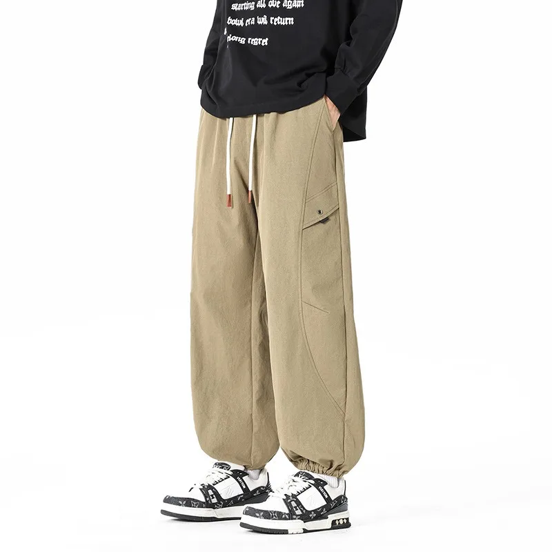 Men's Drawstring Cargo Jogger Pants Multi Pocket Loose Casual Harem Sweatpants
Men's Drawstring Cargo Jogger Pants Multi Pocket Loose Casual Harem Sweatpants
