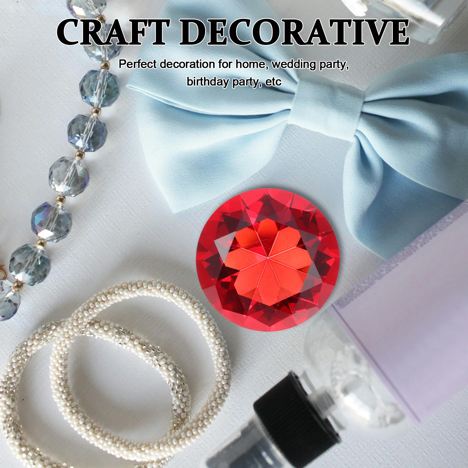 60Mm Artificial Diamond Decor Crystal Craft Piece for Wedding Event Home Interior Romantic Lighting Accent Faux Diamond
60Mm Artificial Diamond Decor Crystal Craft Piece for Wedding Event Home Interior Romantic Lighting Accent Faux Diamond