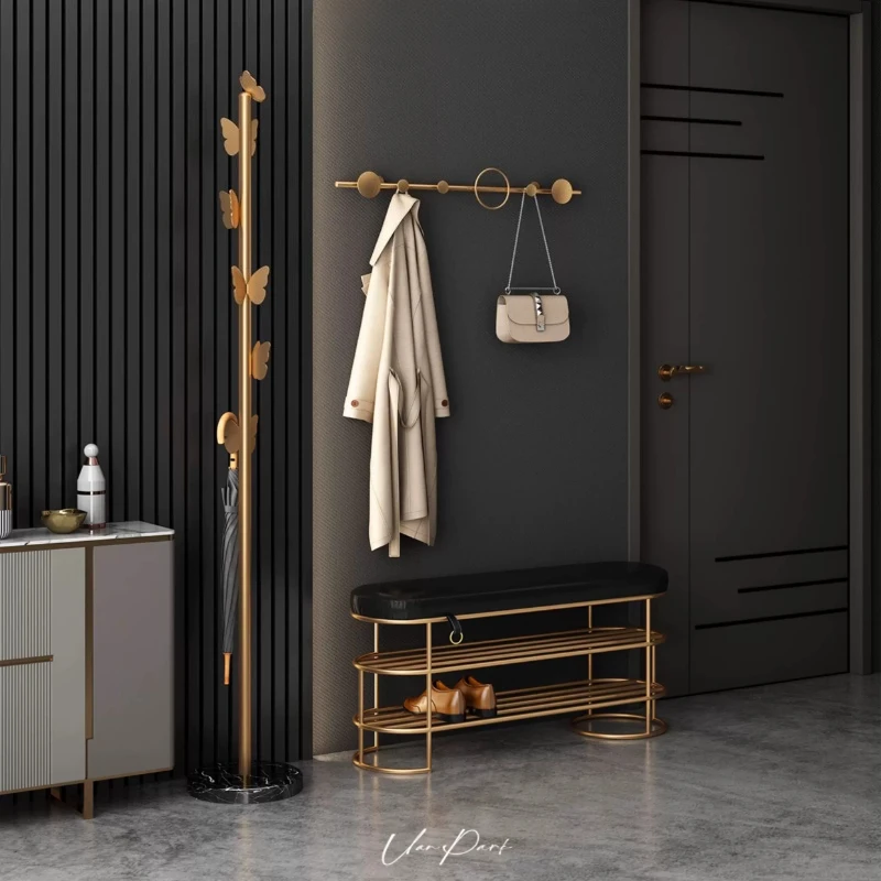 Light Luxury Floor Coat Rack Simple Clothes Hanger for Bedroom Living Room Clothes Storage Creative Entryway Hat Tree Home Decor
Light Luxury Floor Coat Rack Simple Clothes Hanger for Bedroom Living Room Clothes Storage Creative Entryway Hat Tree Home Decor