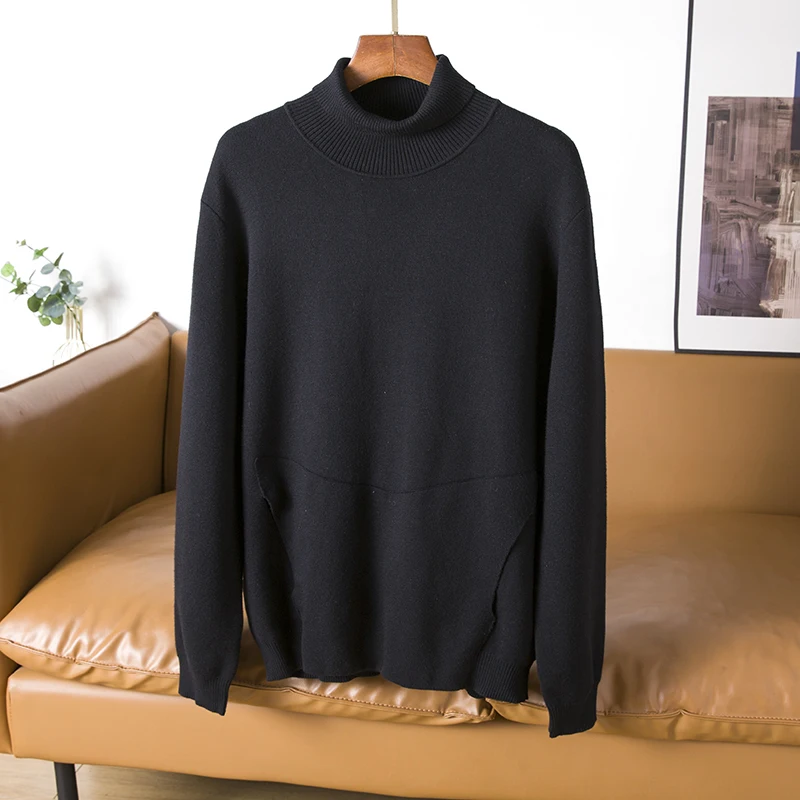 Warm High Ne Knitted Sweater Basic Layering irt Men's Faion Winter Long Sve Slim Fit Youth Casual Pure Color Crew Ne
Warm High Ne Knitted Sweater Basic Layering irt Men's Faion Winter Long Sve Slim Fit Youth Casual Pure Color Crew Ne