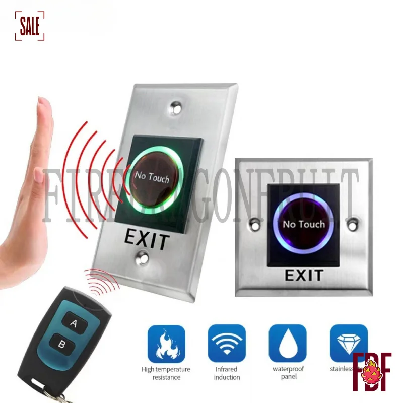 Infrared MotionSensor Door AccessSwitchRemote Long Strip Doorbell Button StainlessSteel Automatic Door Exit Button
Infrared MotionSensor Door AccessSwitchRemote Long Strip Doorbell Button StainlessSteel Automatic Door Exit Button