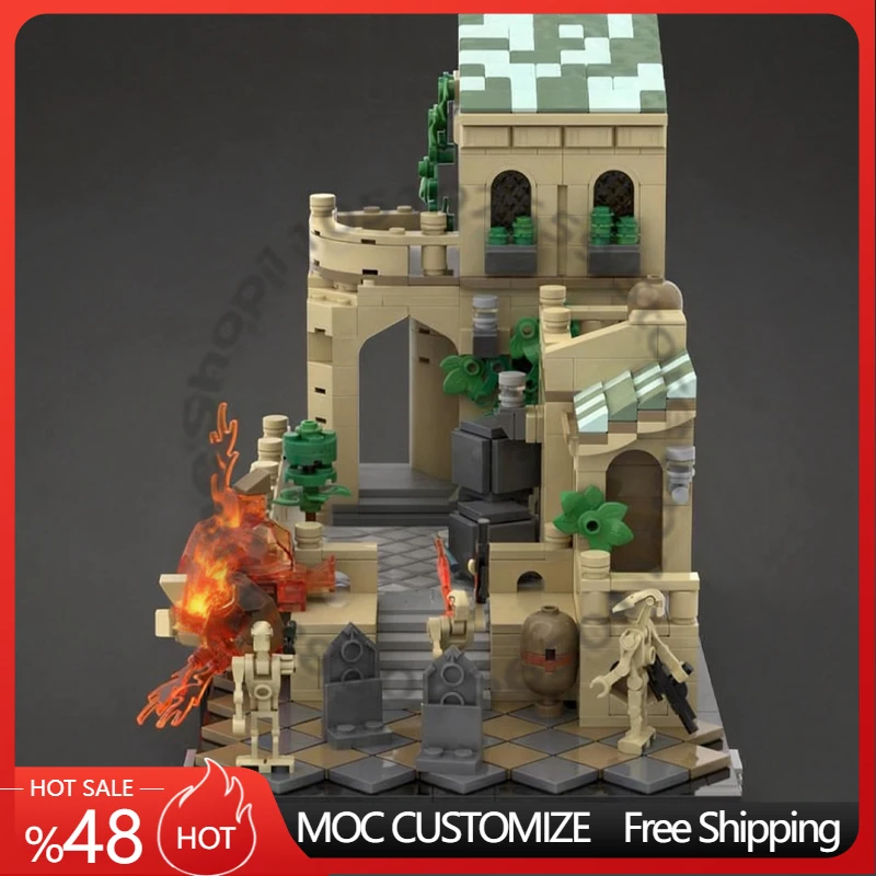 1376 PCS Space War Model Royal Capital MOC Customize Modular Building Block Educational Model Simple DIY Boys Holiday Toy Gifts
1376 PCS Space War Model Royal Capital MOC Customize Modular Building Block Educational Model Simple DIY Boys Holiday Toy Gifts