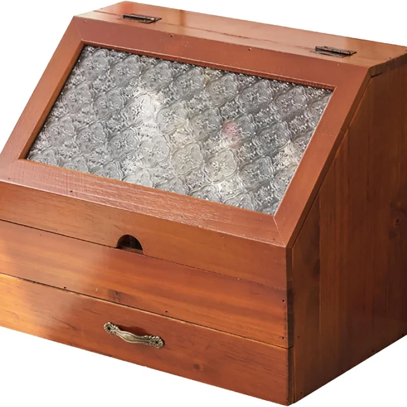 2026 Trendy Retro Wooden Storage Box Large Capacity Desktop Cosmetic Organizer With Drawers Vintage Vanity Box For Makeup
2026 Trendy Retro Wooden Storage Box Large Capacity Desktop Cosmetic Organizer With Drawers Vintage Vanity Box For Makeup