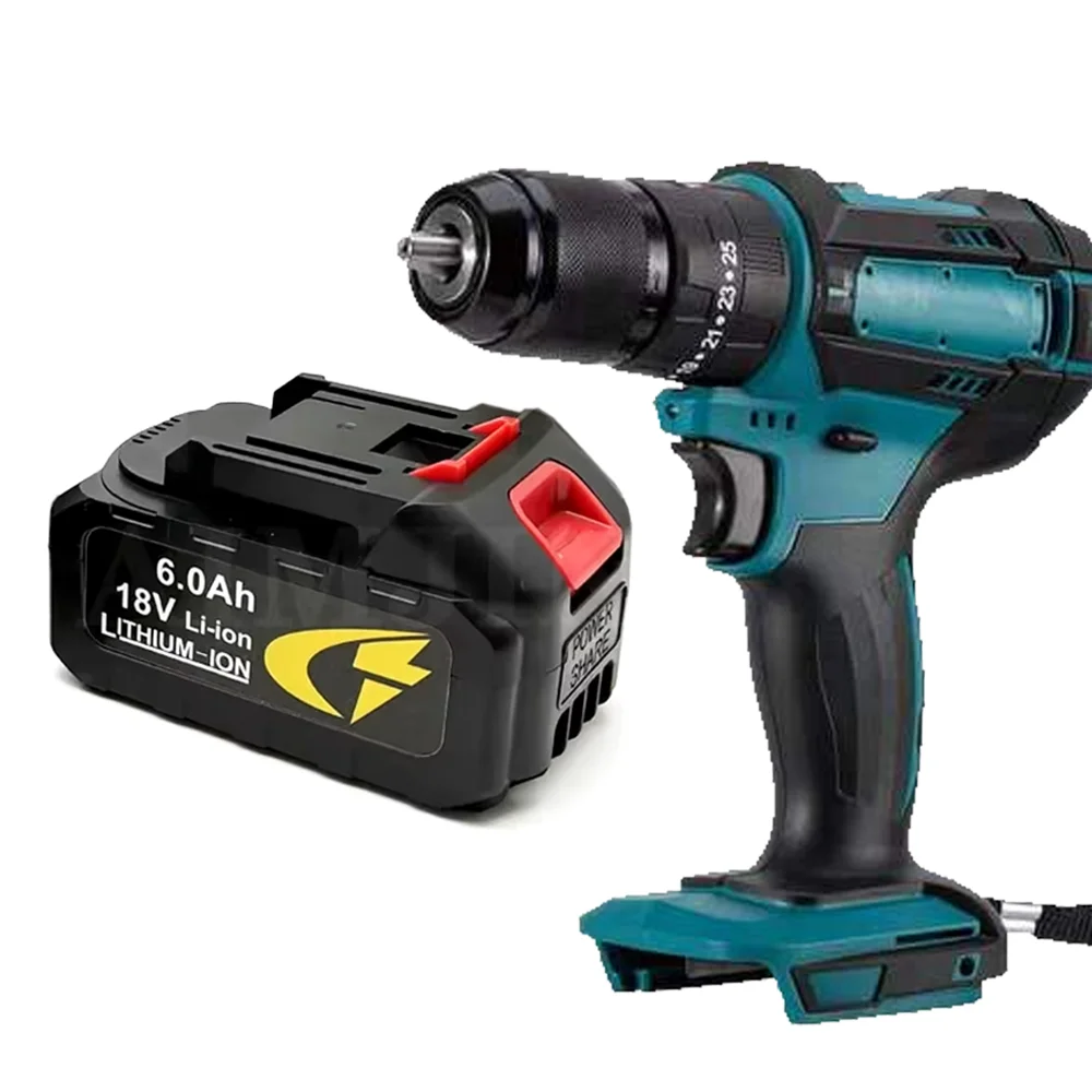 18V rechargeable lithium battery with 10Ah high current and high discharge, suitable for Makita replacing batteries 18V screwdri
18V rechargeable lithium battery with 10Ah high current and high discharge, suitable for Makita replacing batteries 18V screwdri