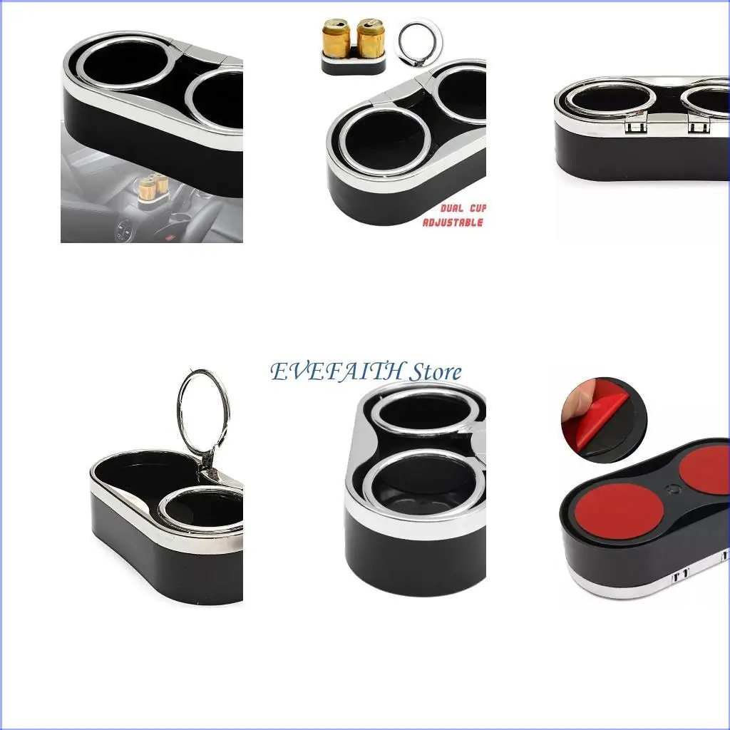 124B Water Beverage Holder Cup Holder Stand Dual Hole Drink Bottle Mount Plastic Rack Bracket Car Styling Cup Holder
124B Water Beverage Holder Cup Holder Stand Dual Hole Drink Bottle Mount Plastic Rack Bracket Car Styling Cup Holder