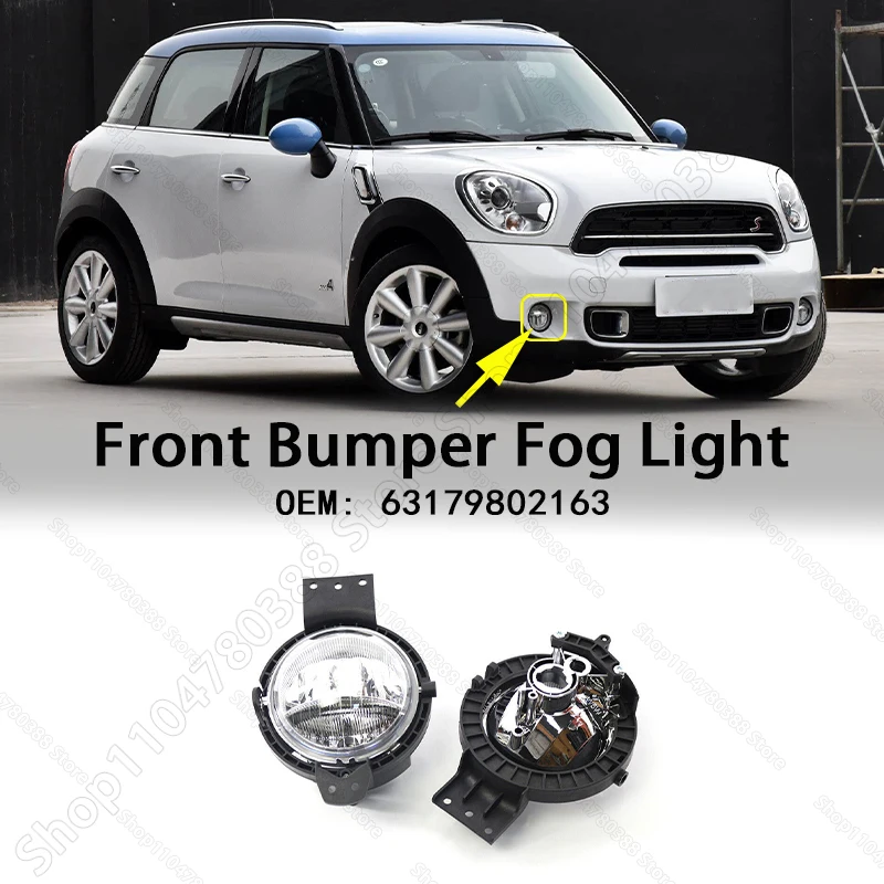 Front Bumper Fog Lamp Light (Without Bulb) For BMW Mini Cooper 2011-2016 Countryman(R60) Paceman(R61) 63179802163
Front Bumper Fog Lamp Light (Without Bulb) For BMW Mini Cooper 2011-2016 Countryman(R60) Paceman(R61) 63179802163