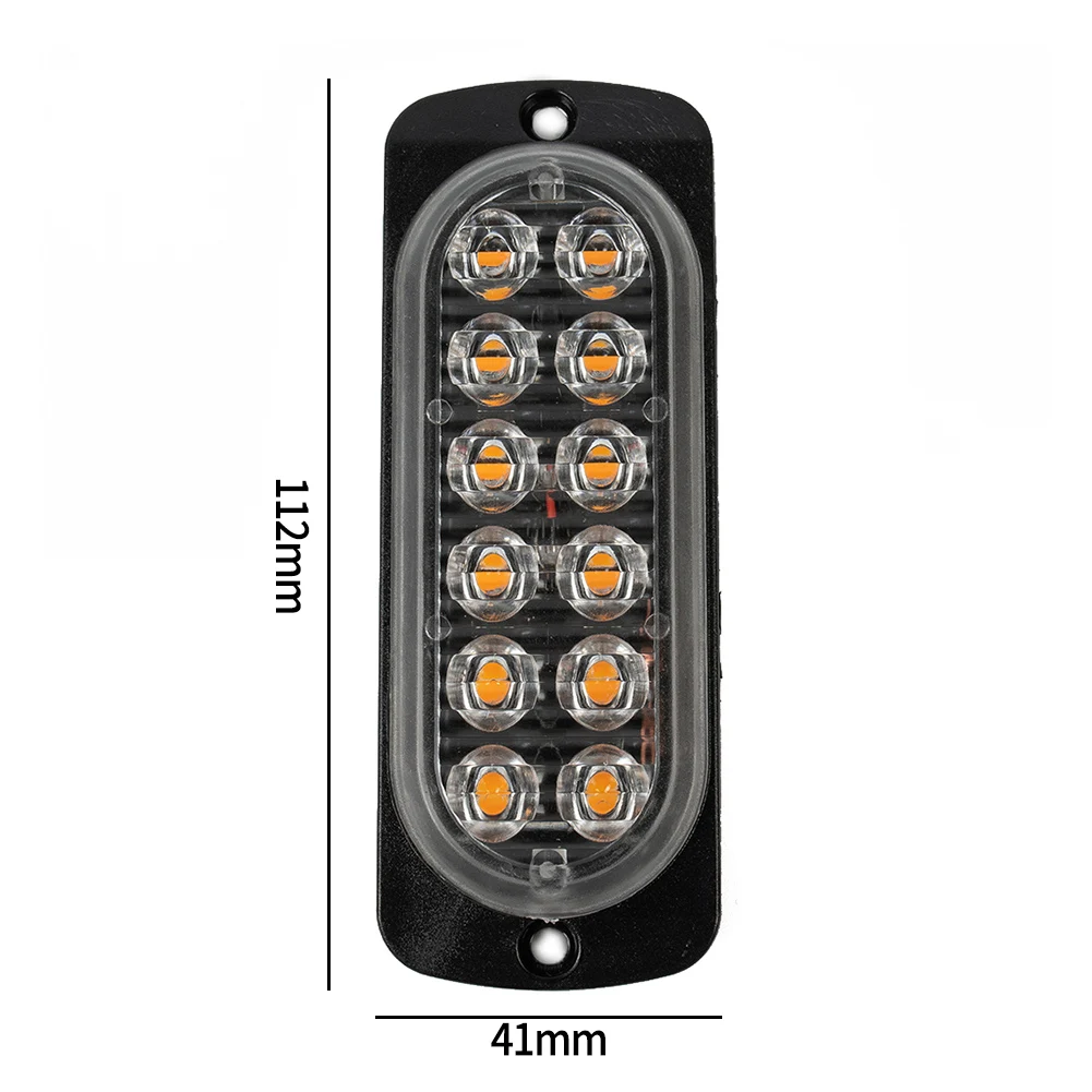 DC 12V-24V 36W Working Lamps Yellow LED Auto Car Truck Warning Strobe Flash Black Housing Transparent Lens Set Parts
DC 12V-24V 36W Working Lamps Yellow LED Auto Car Truck Warning Strobe Flash Black Housing Transparent Lens Set Parts