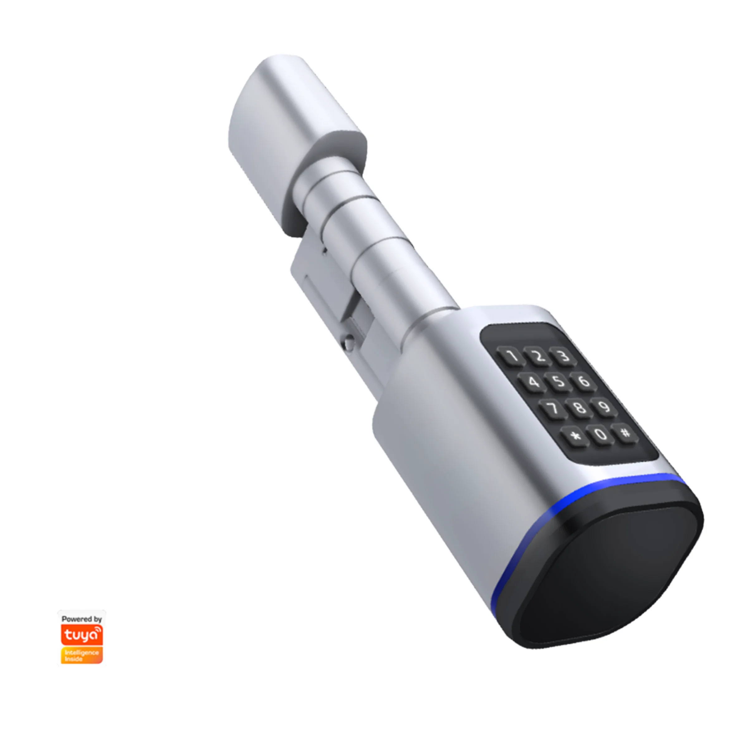 Aluminum Alloy Smart Door Lock with Wi-Fi & Memory Card Storage Tuya App Controlled Keyless Entry Simple Installation
Aluminum Alloy Smart Door Lock with Wi-Fi & Memory Card Storage Tuya App Controlled Keyless Entry Simple Installation
