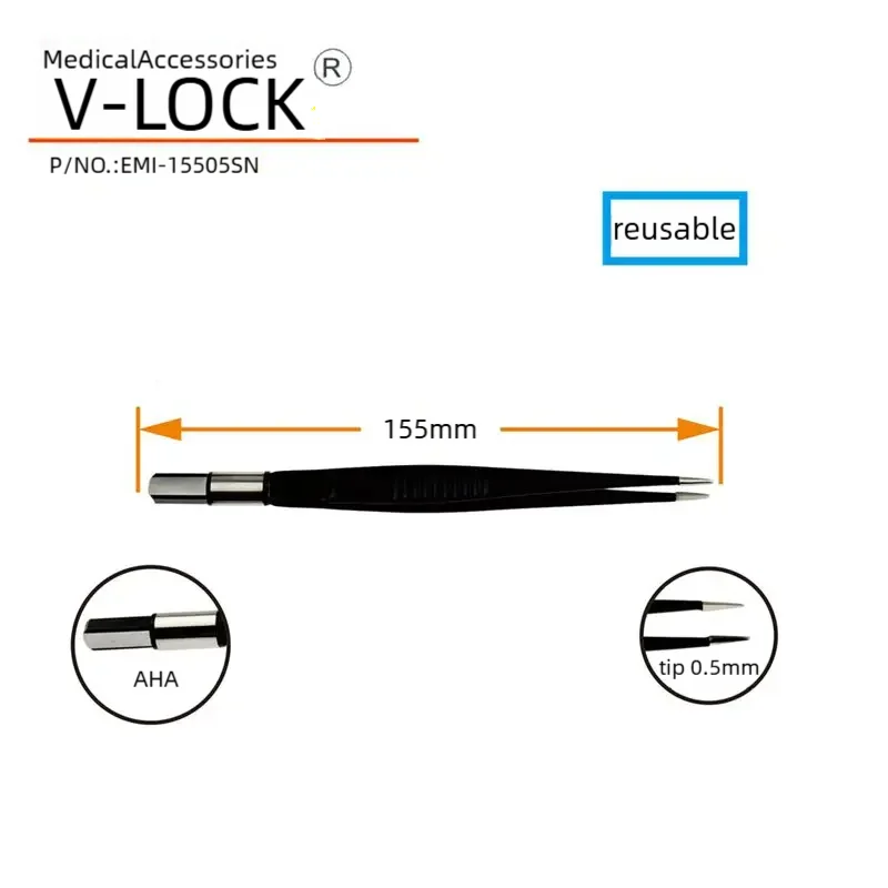 2023 V-LOCK non-stick Coagulation bipolar forceps straight Compatible With Condenser for electrosurgical unit,Ophthalmic Surgic
2023 V-LOCK non-stick Coagulation bipolar forceps straight Compatible With Condenser for electrosurgical unit,Ophthalmic Surgic