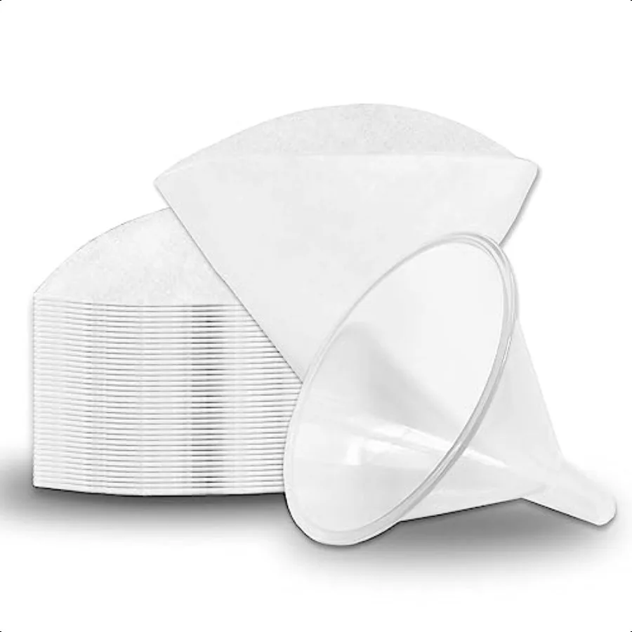 Non Woven Filter Cones Filter Cooking Oil Clean Filtering Deep Fryer Package of 1 Cone Holder and 50 Filter Cones
Non Woven Filter Cones Filter Cooking Oil Clean Filtering Deep Fryer Package of 1 Cone Holder and 50 Filter Cones