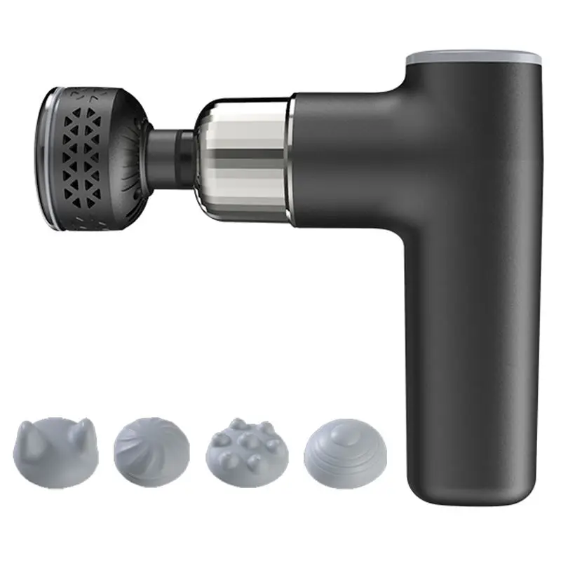 Mini Portable Heated Fascial Gun Deep Tissue Pressure Relief Gym Body Hot and Cold Massage Gun With 4 Attachment Heads
Mini Portable Heated Fascial Gun Deep Tissue Pressure Relief Gym Body Hot and Cold Massage Gun With 4 Attachment Heads