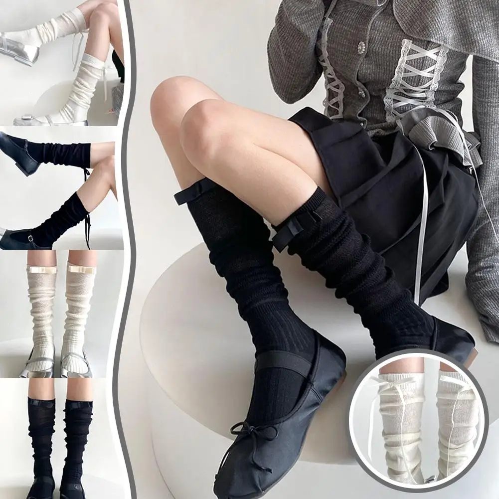 Lolita Long Socks Women Bandage Ribbon Bow Sweet Girls Tube Cute Socks Middle Black Style Kawaii Color Socks White Solid Ba R0T7
Lolita Long Socks Women Bandage Ribbon Bow Sweet Girls Tube Cute Socks Middle Black Style Kawaii Color Socks White Solid Ba R0T7