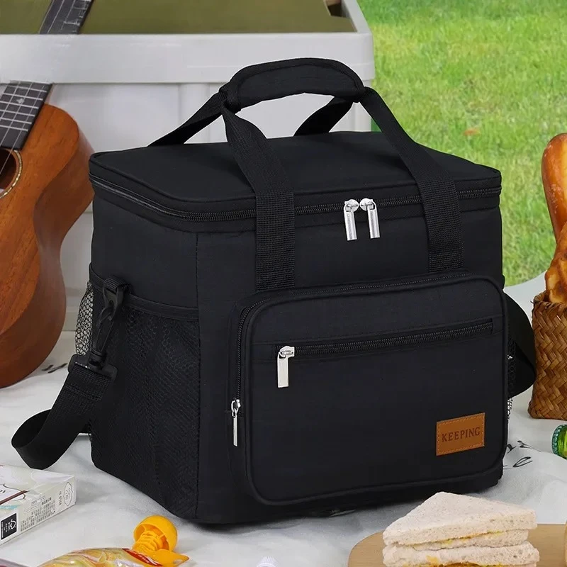 Портативная автомобильная сумка-холодильник, большой изолированный контейнер для еды на открытом воздухе, пикника и доставки, герметичный термобокс для обеда с ручками
Портативная автомобильная сумка-холодильник, большой изолированный контейнер для еды на открытом воздухе, пикника и доставки, герметичный термобокс для обеда с ручками