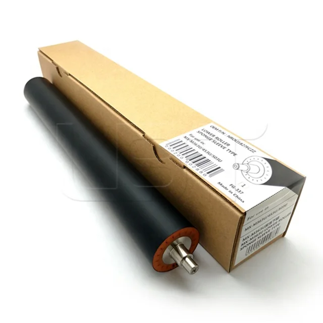 Fuser Lower Pressure Sleeved Roller for Sharp MX-M283 M363 M453 M464 M465 M503 M564 M565 NROLI1827FCZ1
Fuser Lower Pressure Sleeved Roller for Sharp MX-M283 M363 M453 M464 M465 M503 M564 M565 NROLI1827FCZ1