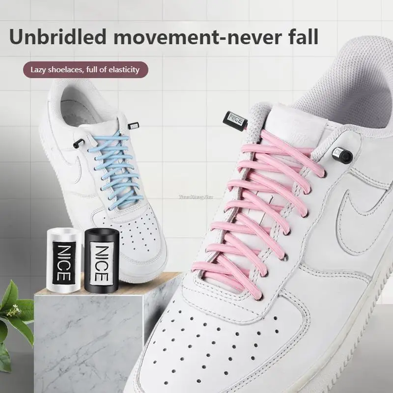 2023 New No Tie Shoe Laces Elastic Laces Sneakers Round Shoelaces Without Ties Kids Adult Quick Shoe Lace Rubber Bands for Shoes
2023 New No Tie Shoe Laces Elastic Laces Sneakers Round Shoelaces Without Ties Kids Adult Quick Shoe Lace Rubber Bands for Shoes
