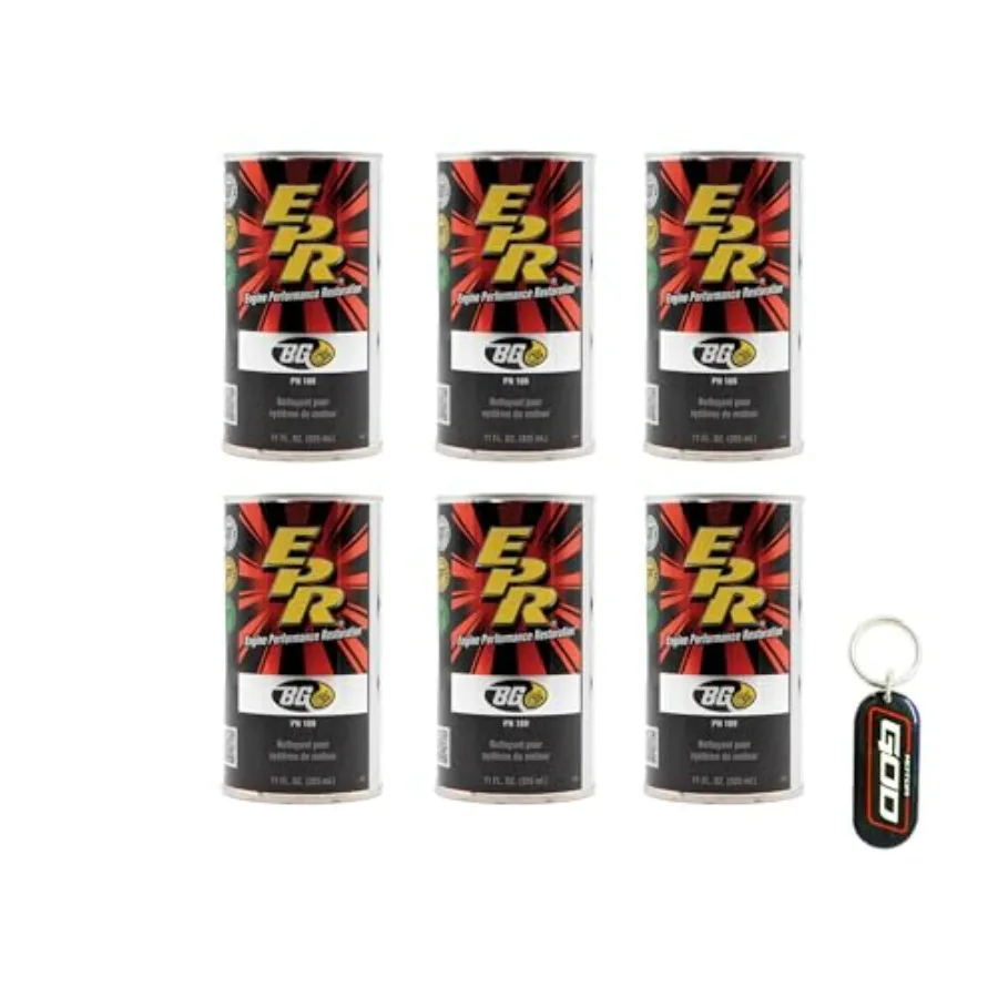6 Cans of New BG EPR Engine Performance Restoration 109 Key Chain for Automotive Maintenance Metallic Silver High-Performance F
6 Cans of New BG EPR Engine Performance Restoration 109 Key Chain for Automotive Maintenance Metallic Silver High-Performance F