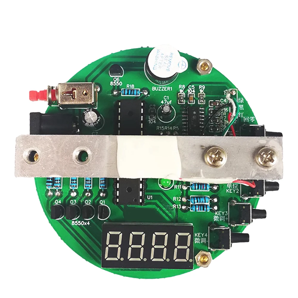 DC 5V 1KG Circular Digital Tube Electronic Scale DIY Kits Self Made Electronic Scale Based on 51 Single Chip Microcomputer
DC 5V 1KG Circular Digital Tube Electronic Scale DIY Kits Self Made Electronic Scale Based on 51 Single Chip Microcomputer
