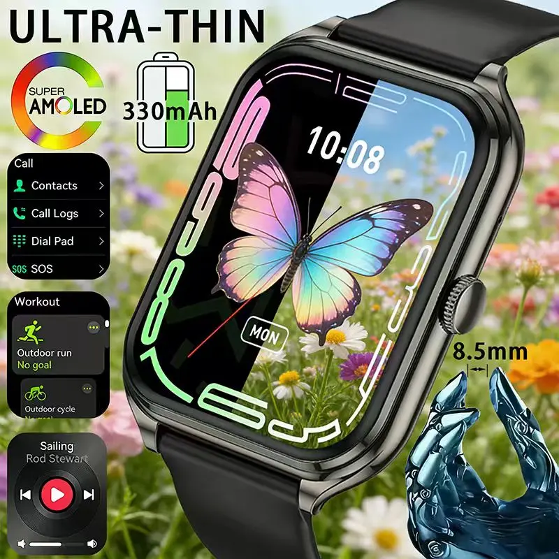 2026newfashionablesmartwatchultra-thin1.93inchdisplayscreenfulltouchpersonalized dialBluetoothcallingmen'sandwomen'ssmartwatches
2026newfashionablesmartwatchultra-thin1.93inchdisplayscreenfulltouchpersonalized dialBluetoothcallingmen'sandwomen'ssmartwatches
