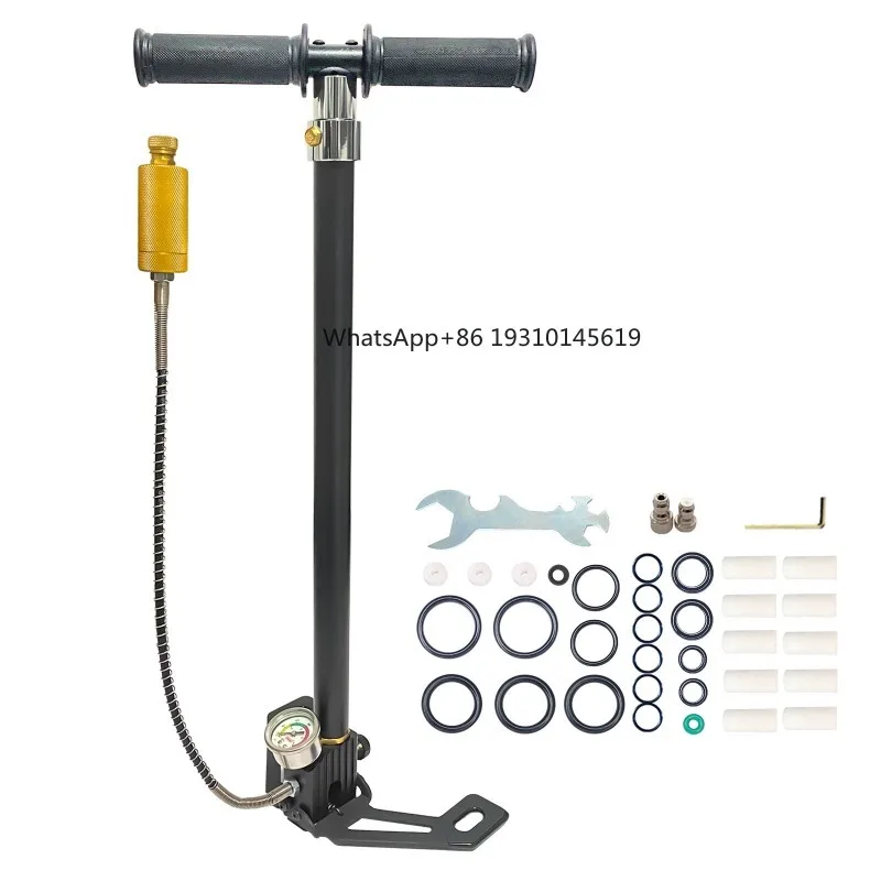 【From China】NUOGE 4 Stage 30mpa 4500Psi PCP Hand Pump High Pressure Operated HPA Tank Hunting Car Bicycle
【From China】NUOGE 4 Stage 30mpa 4500Psi PCP Hand Pump High Pressure Operated HPA Tank Hunting Car Bicycle