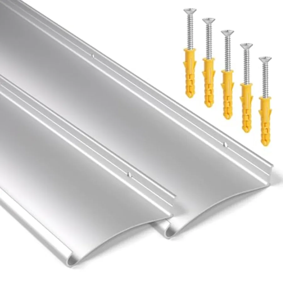 4.3"W 40" L Extra-Wide Heavy-Duty Door Rain Drip Guard Cap, Aluminum Rain Deflector for Windows Door Guard, Stop Rain Moisture
4.3"W 40" L Extra-Wide Heavy-Duty Door Rain Drip Guard Cap, Aluminum Rain Deflector for Windows Door Guard, Stop Rain Moisture