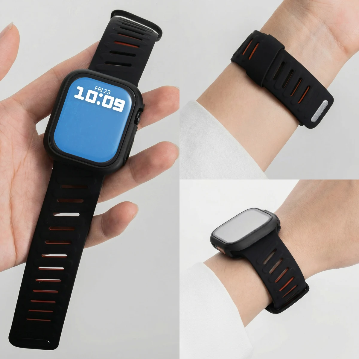 Case+Band For Apple Watch Ultra2 3 49mm Silicone Sport Screen Protector Bumper Cover For iwatch 10 987 SE 654 Change To Ultra
Case+Band For Apple Watch Ultra2 3 49mm Silicone Sport Screen Protector Bumper Cover For iwatch 10 987 SE 654 Change To Ultra